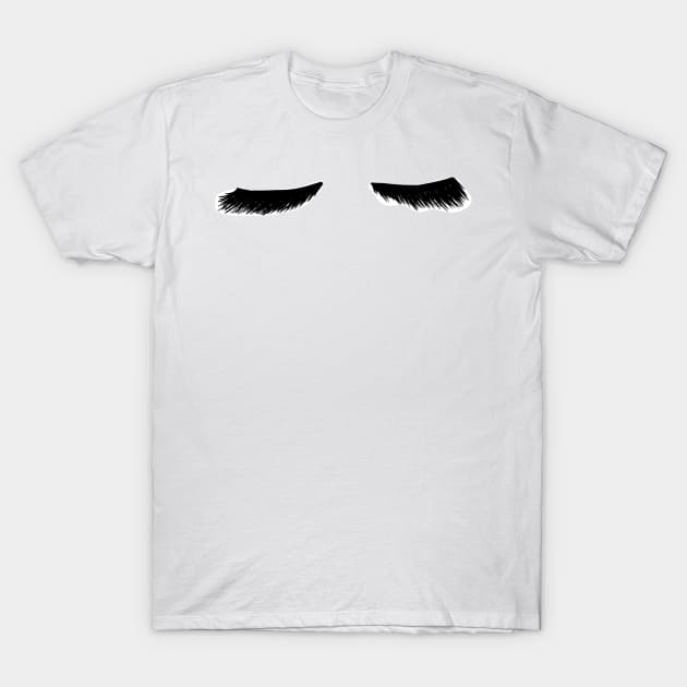 Lashes T-Shirt by JuliesDesigns